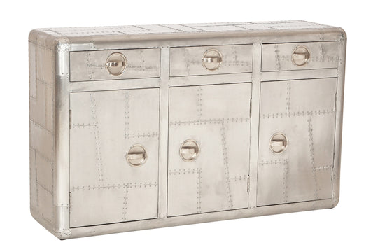 airrange Sideboard Schübe & Türen Aluminium airplane recycling