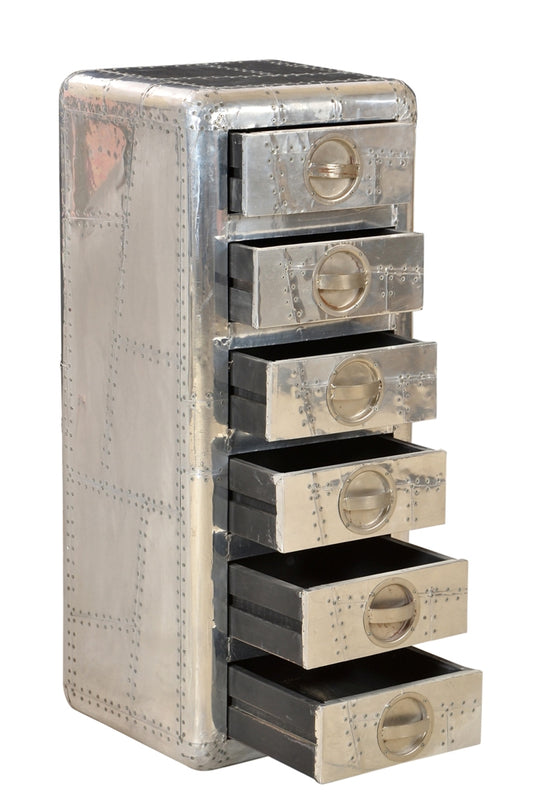 Kommode Konsole airrange möbel Aluminium aus aircraft recycling
