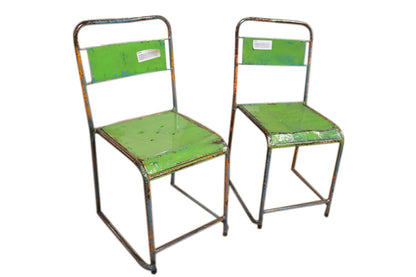 China Stuhl antik ca. 60 Jahre alt Rot Gebrauchsspuren