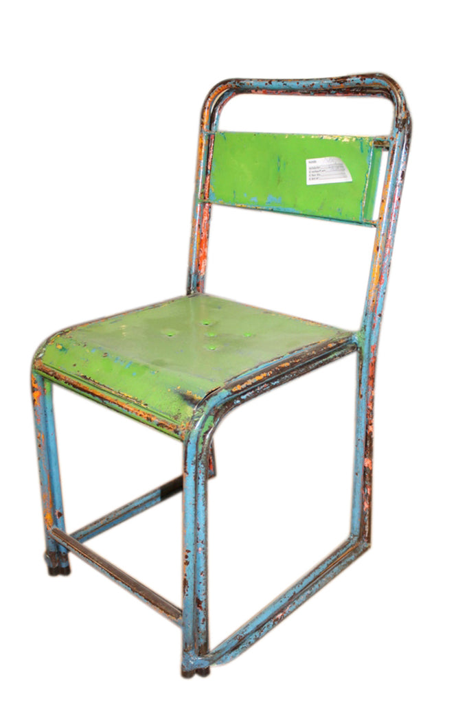 China Stuhl antik ca. 60 Jahre alt Rot Gebrauchsspuren