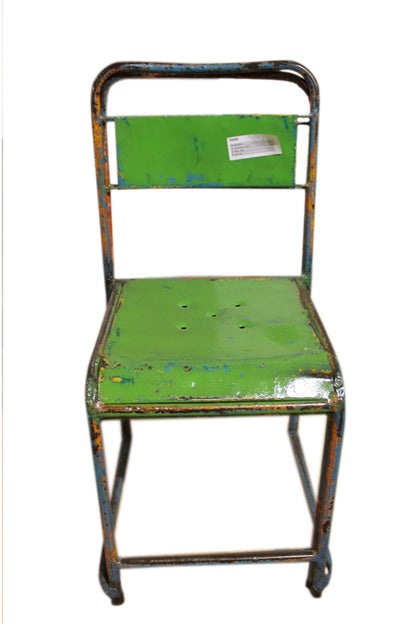 China Stuhl antik ca. 60 Jahre alt Rot Gebrauchsspuren