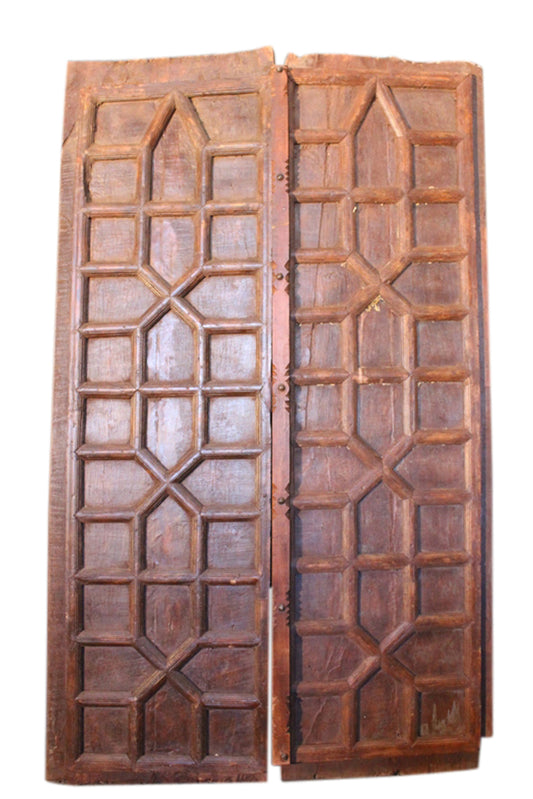 Original indische Türpanels aus alten Türen ca. 120Jahre alt