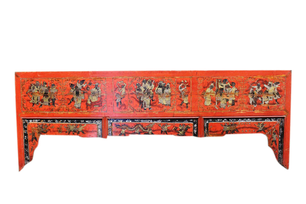 China Wandbild antik Deko antik ca. 100Jahre Zierbild.Luxury Park