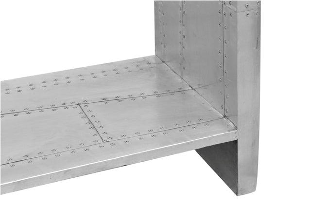 Konsole Sideboard aircraft möbel Aluminium Flugzeug recycling