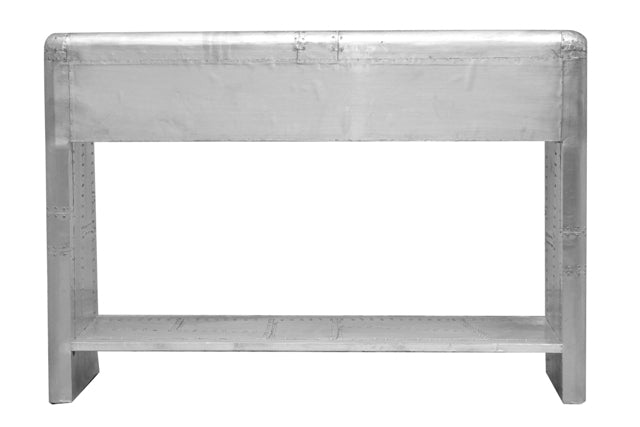 Konsole Sideboard aircraft möbel Aluminium Flugzeug recycling
