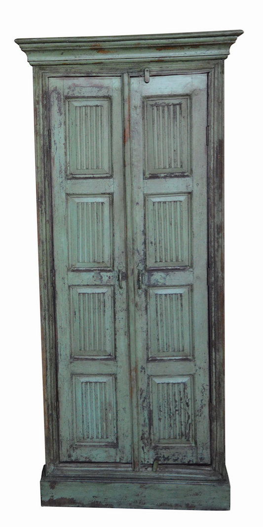 Indien Rajasthan Mint grün vintage Möbel