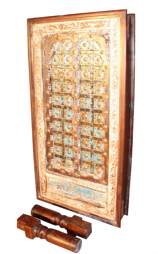 Indien Couchtisch aus antikem Fenster 