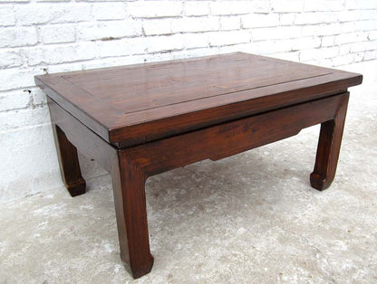 China 1880 antik Tisch Podest massives Pinienholz
