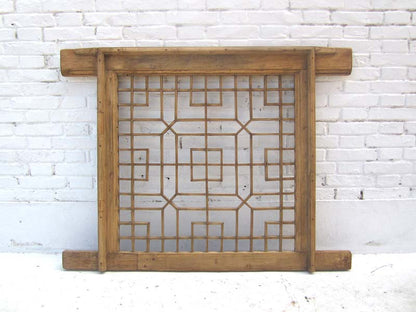 China klassischer Stil filigran gearbeitetes Fenstergitter  in bester Erhaltung