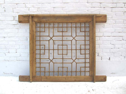 China klassischer Stil filigran gearbeitetes Fenstergitter  in bester Erhaltung