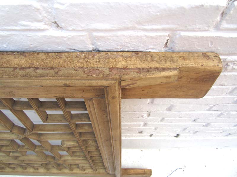 China klassischer Stil filigran gearbeitetes Fenstergitter  in bester Erhaltung