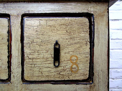 China kleiner Apothekerschrank Schubladenturm Sammlerschrank 18 Schübe Luxury-Park