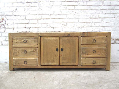 China Lowboard Kommode für TV Flachbildschirm sechs Schübe Landhausstil