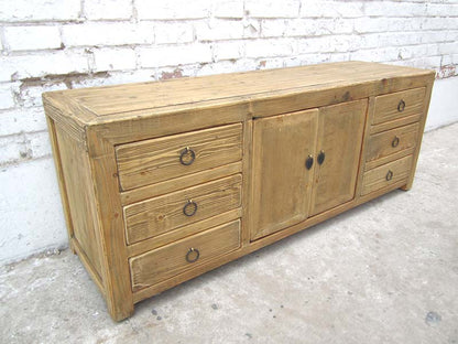 China Lowboard Kommode für TV Flachbildschirm sechs Schübe Landhausstil