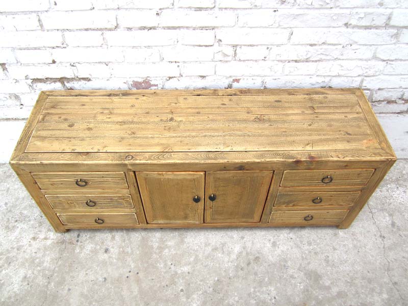 China Lowboard Kommode für TV Flachbildschirm sechs Schübe Landhausstil