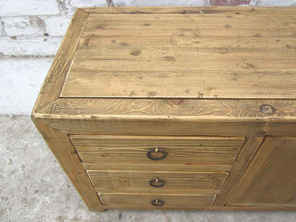 China Lowboard Kommode für TV Flachbildschirm sechs Schübe Landhausstil