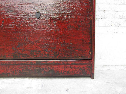 China hoher Schuhschrank kastanienbrauner Lack Antic Look 4 große Fächer der Bestseller von Luxury-Park