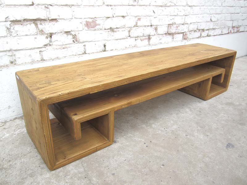 China 1940  flache  Anrichte Lowboard für TV Flatscreen Ulme Landhausstil
