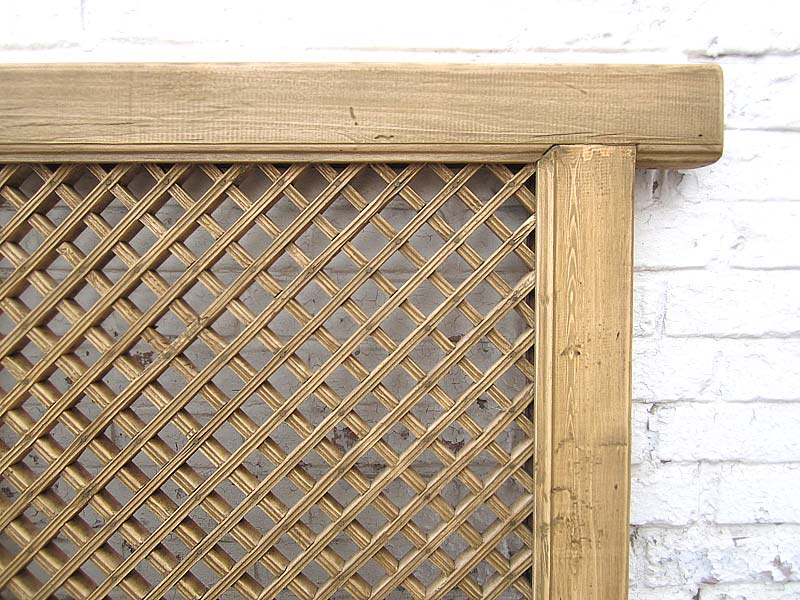 China Ziergitter 135x90cm Antik Shanxi 1815 Jahre Pinie Naturholz