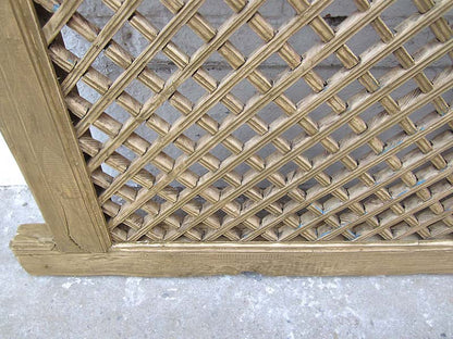 China Ziergitter 135x90cm Antik Shanxi 1815 Jahre Pinie Naturholz