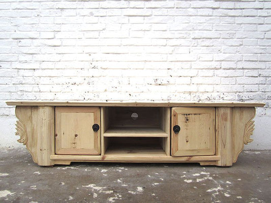 China Lowboard TV Kommode holzfarben vintage style