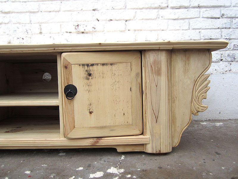 China Lowboard TV Kommode holzfarben vintage style
