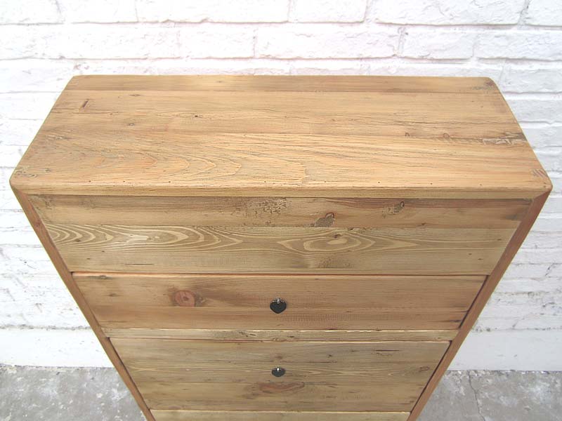 Asien Schuhschrank naturfarben Vollholz Landhausstil