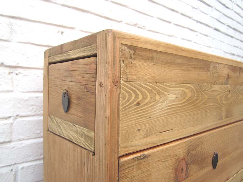 Asien Schuhschrank naturfarben Vollholz Landhausstil