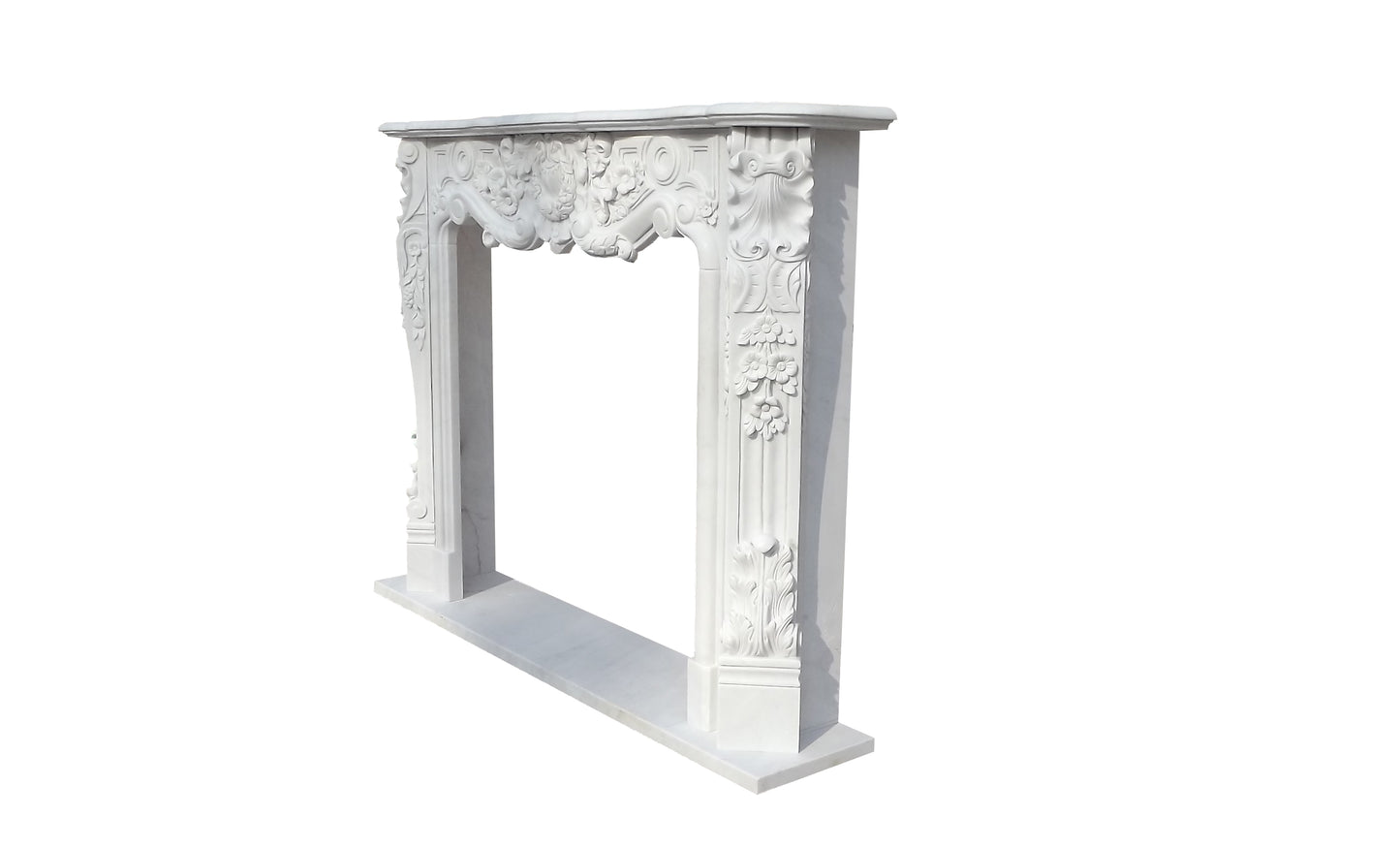 Marmorkamin  Barock Rokoko Dekor von Luxury Park
