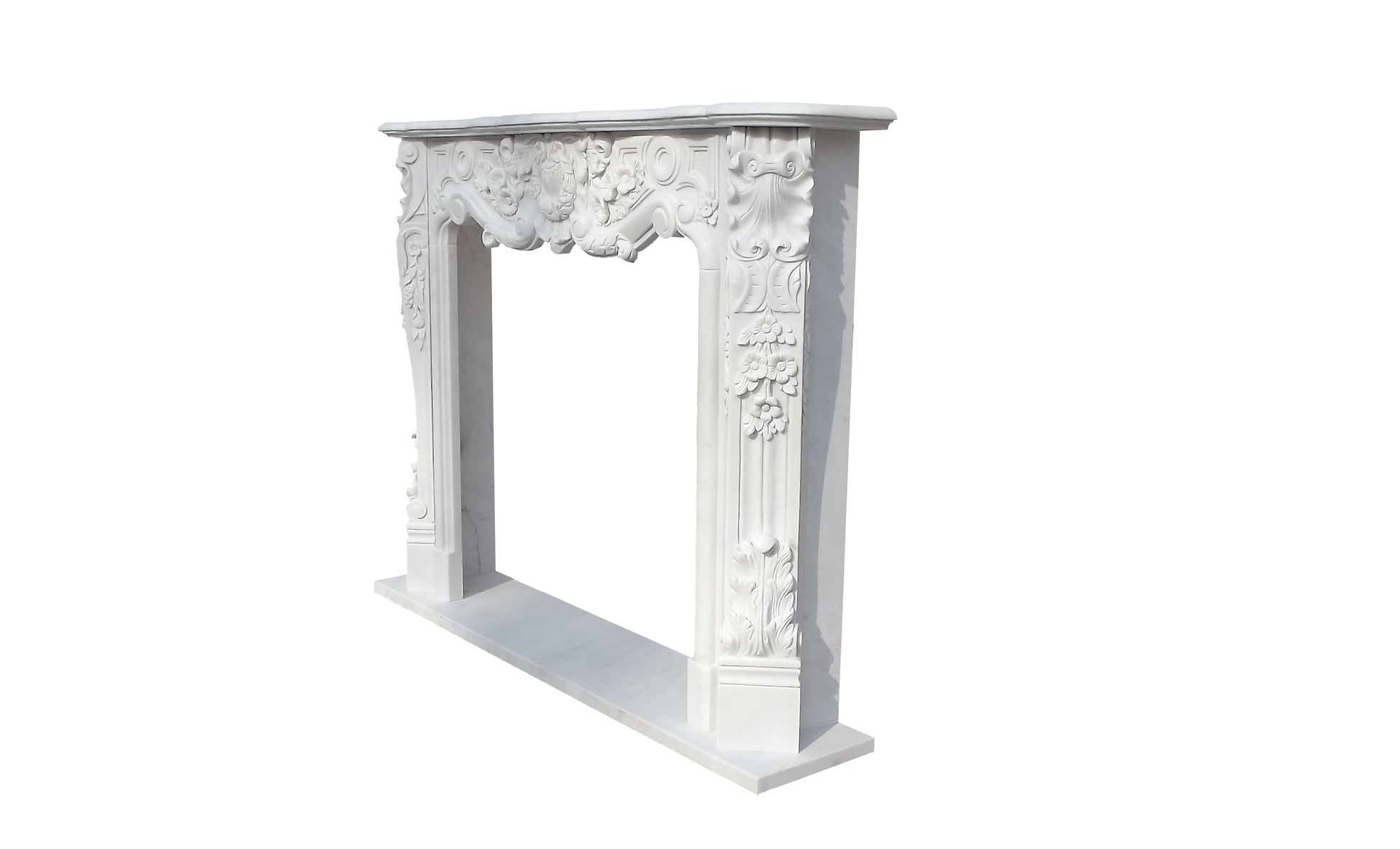 Marmorkamin  Barock Rokoko Dekor von Luxury Park