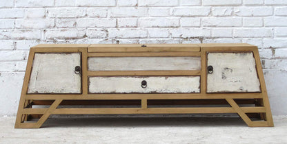 Luxury-Park TV Kommode Lowboard aus Pinie – Chinesisches Design für Ihr Wohnzimmer